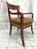 Individual 19th Century Marquetry Chair Carver