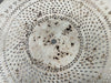 Painted White Metal Garden Circular Table and 4 Chairs