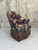 Napoleon III Blue Armchair to Reupholster