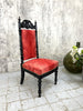 Decorative Individual Ebonised Napoleon III Slipper Chair