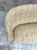 Napoleon III Canape Sofa to Reupholster With Ebonised Turned Legs