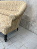 Napoleon III Canape Sofa to Reupholster With Ebonised Turned Legs
