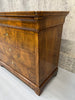 Napoleon III Veneer Chest of Drawers with Shield Detail