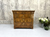 Napoleon III Veneer Chest of Drawers with Shield Detail