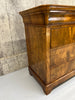 Napoleon III Veneer Chest of Drawers with Shield Detail
