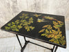 Ebonized Napoleon III Decorative Nest of 3 Occasional Tables