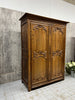 French Oak Bontierre (Armoire) Double Door Cupboard