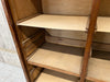 1920's Solid Oak Double Tambour Filing Cabinet