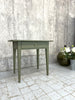 Olive Green Taper Leg Table Desk