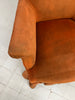 Napoleon III Mohair Velvet Armchair