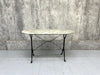 Rustic 120.5cm Oval Marble Kitchen Bistro Table