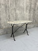 Rustic 120.5cm Oval Marble Kitchen Bistro Table