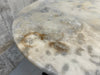 Rustic 120.5cm Oval Marble Kitchen Bistro Table