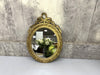 Gilded Decorative Napoleon III Oval Mirror