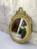 Gilded Decorative Napoleon III Oval Mirror