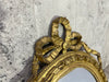 Gilded Decorative Napoleon III Oval Mirror