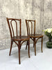 A Pair of High Back Bentwood Bistro Chairs