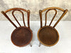 A Pair of High Back Bentwood Bistro Chairs