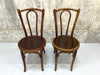 A Pair of High Back Bentwood Bistro Chairs