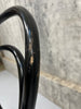 Pair Round Back Ebonised Bentwood French Bistro Chairs
