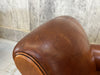 Pair of French Leather Club Chairs