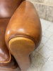 Pair of French Leather Club Chairs