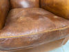 Pair of French Leather Club Chairs