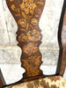 Pair 19th Century Marquetry Dining Chairs