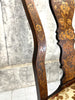 Pair 19th Century Marquetry Dining Chairs