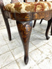 Pair 19th Century Marquetry Dining Chairs