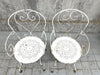 Pair of Metal Garden Carvers Chairs