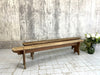 Pair of Rustic 199cm Pine Benches