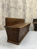 Pair of Storage Benches Banquette