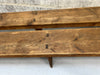 Pair of Pitch Pine Vineyard nearly 3m Long Benches
