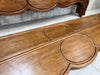 Pair Traditional French Walnut Wood Bed Frames