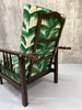 Palm Fronds Reclining Morris Chair to Reupholster