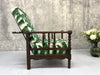 Palm Fronds Reclining Morris Chair to Reupholster
