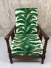 Palm Fronds Reclining Morris Chair to Reupholster