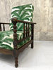 Palm Fronds Reclining Morris Chair to Reupholster