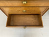Solid Oak Chest of Drawers with Cup Handles