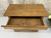 Solid Oak Chest of Drawers with Cup Handles