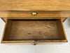 Solid Oak Chest of Drawers with Cup Handles