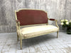 Shabby Chic Antique French Canape Sofa Bench