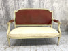 Shabby Chic Antique French Canape Sofa Bench