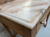 Pink Marble Wash Stand Table