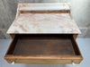 Pink Marble Wash Stand Table