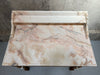 Pink Marble Wash Stand Table