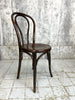 Set of Four Fischel Round Back Bentwood French Bistro Chairs