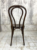 Set of Four Fischel Round Back Bentwood French Bistro Chairs