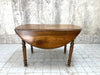 124.5cm Circular Drop Leaf Bistro Occasional Table